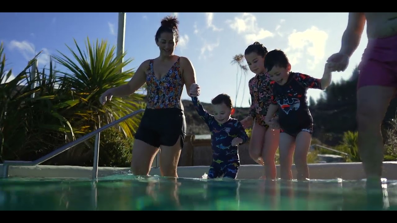 Catch a fascinating glimpse of Tekapo Springs.