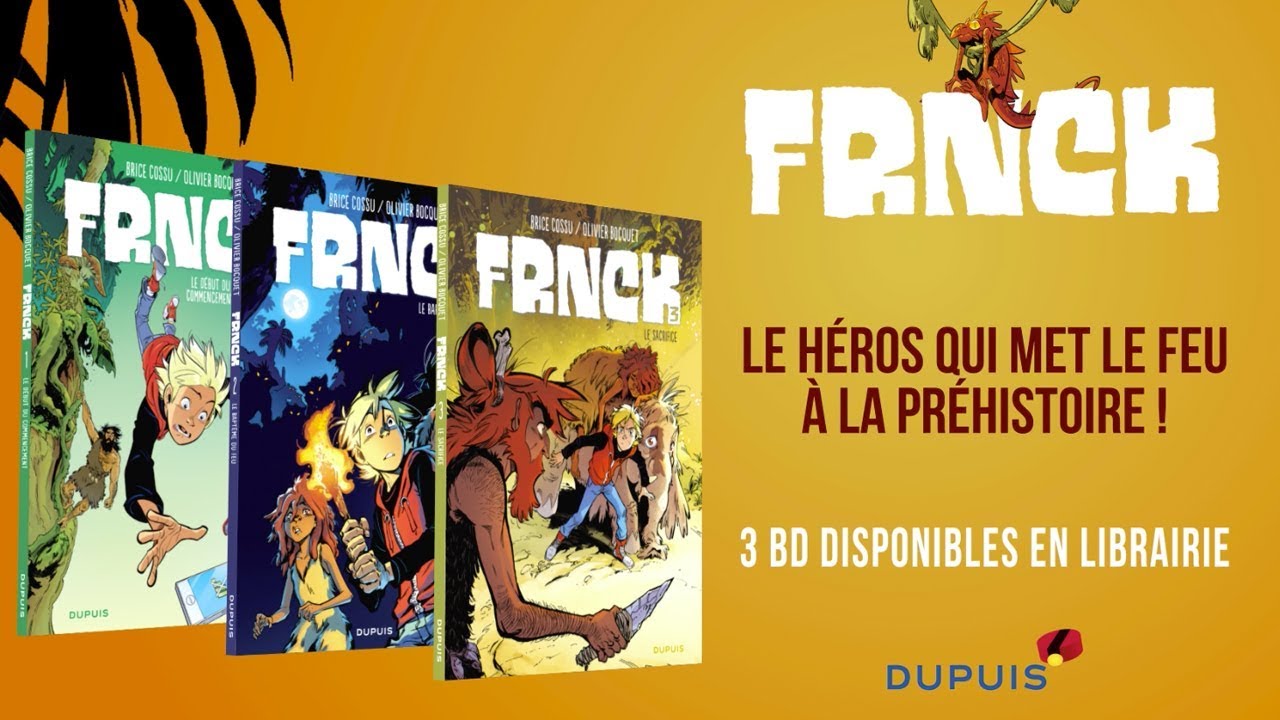 FRNCK, le héros qui met le feu à la préhistoire !