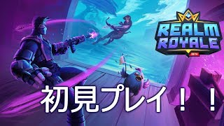 【Realm Royale】初プレイ！！【Möbius Syndrome】
