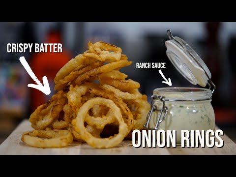 Why Soda Water (or Beer) Is the Secret to Shatteringly Crispy Onion Rings — Plus Homemade Ranch