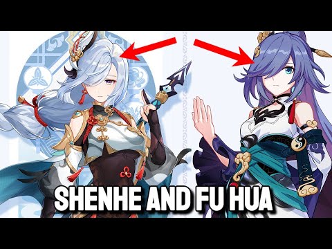Shenhe and Fu Hua - Genshin Impact & Honkai Impact 3
