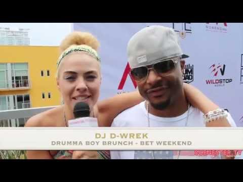 DJ D-WREK Interview on Prince, DJ Equipment Technique, Tattoo at BET Weekend!