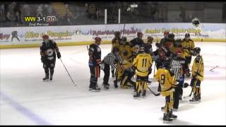 preview picture of video 'Widnes Wild V Deeside Dragons 8-11-2014'