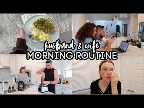 Husband & Wife Morning Routine! Amanda Asad