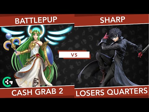 Cash Grab 2 Losers Finals - Battlepup (Palutena) Vs. Sharp (Joker) Smash Ultimate