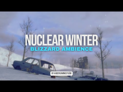 1 Hour of Nuclear Winter Ambience – Post-Apocalyptic Frozen Wasteland Soundscape. #christmas