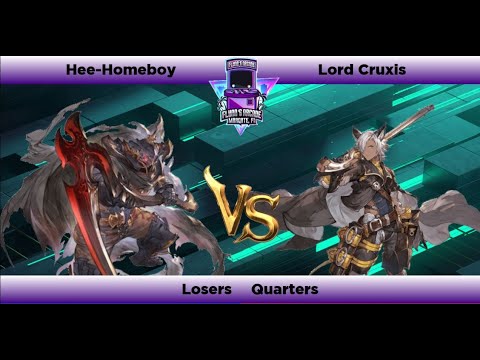 Flynn's Arcade 048 Losers Quarters - Hee-Homeboy (Vaseraga)Vs Lord Cruxis (Eustace) Granblue Fantasy