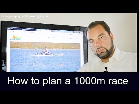 How to row a 1000m race