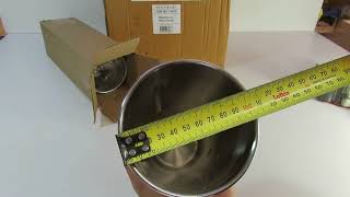 Stainless Steel Milkshake Cup Box of 72