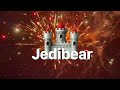 Jedibear Logo With Fireworks