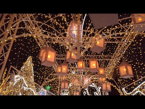 Amaze Light Festival In Rosemont, Illinois - 4K
