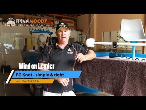 Easily tie a tight FG Knot that won't come undone