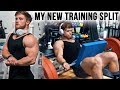 My New Training Split (Full Workout Walkthrough)