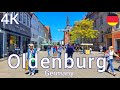 walking tour in Oldenburg Germany in the most beautiful corners of the city 4k 60fps (☀️2023)