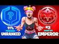 UNRANKED To EMPEROR Speedrun In 24 HOURS Season 3
