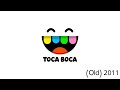 Toca Boca Logo Comparison 2011 2024