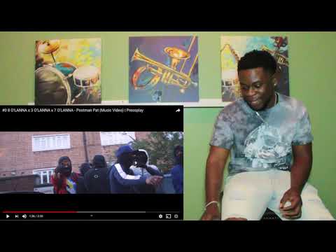 #0 8 O’LANNA x 3 O’LANNA x 7 O’LANNA - Postman Pat (Music Video) (American Reaction)
