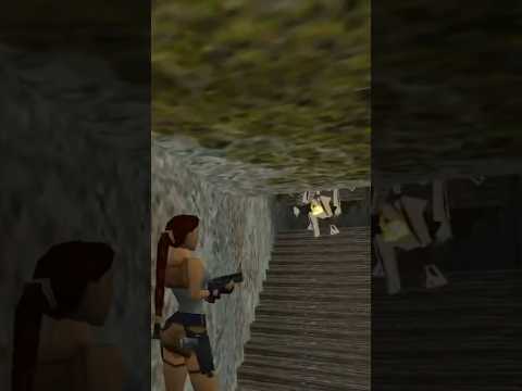 I hate skeleton yetis! The Haunted Mansion TRLE(Tomb Raider Level Editor) #shorts #trle #tombraider
