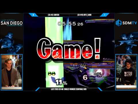LSSD 140 - Surfero (Falcon) vs. HFFC | Anno (Marth) - SSBM Winners Semis - Smash Melee