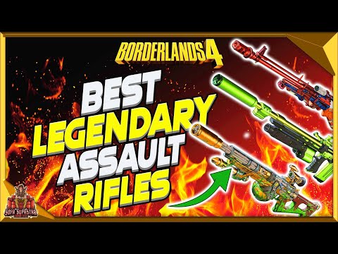 Borderlands 4 Top 5 Best Legendary Assault Rifles - Most OP Weapons & How To Get Them Fast