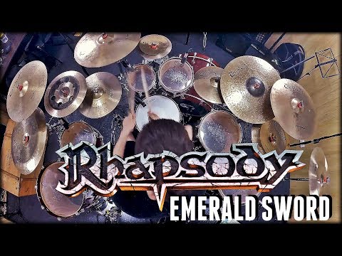 RHAPSODY - EMERALD SWORD | DRUM COVER | PEDRO TINELLO