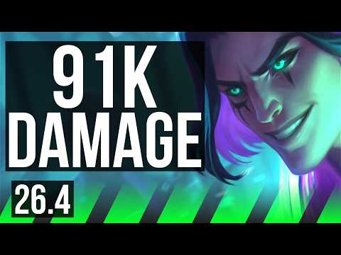 TALON vs KHA'ZIX (JGL) | 91K damage, Dark Harvest | TR Challenger | 26.4