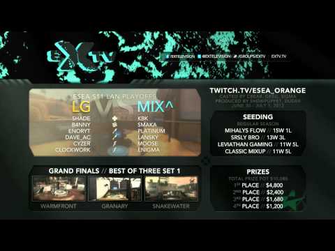 ESEA S11 LAN - GF - LG vs Mix^ - Map 1 - Warmfront