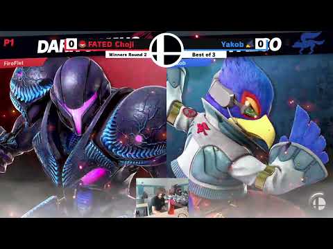Smash at UC Davis #9 Winners Round 2 - FATED Choji (Dark Samus) Vs. yakob (Falco)