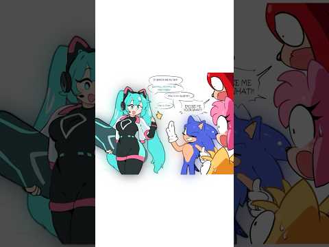 Sonic and Miku’s Secret Daughter?! | Sonic Racing: Crossworlds Comic Dub