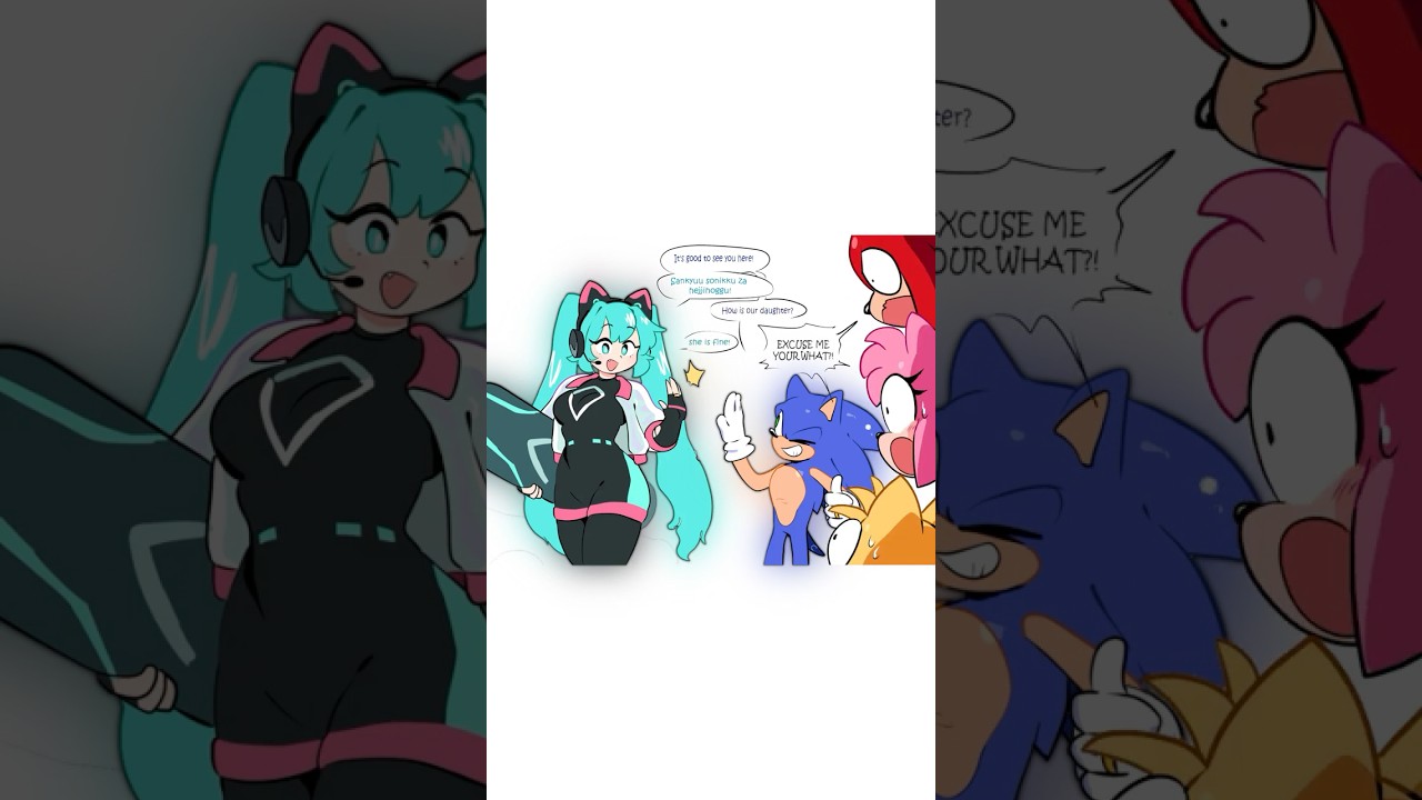 Sonic and Miku’s Secret Daughter?! | Sonic Racing: Crossworlds Comic Dub