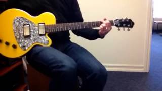 Video thumbnail for Goldtop Yamaha aes-500 guitar by Be Heard Guitar