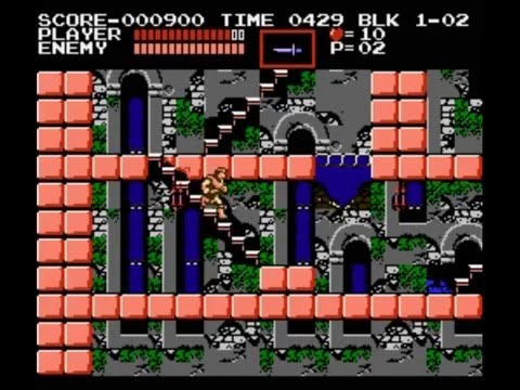 Castlevania III - Dracula's Curse NES [Akumajou Densetsu (J)] (1st + 2nd loops)