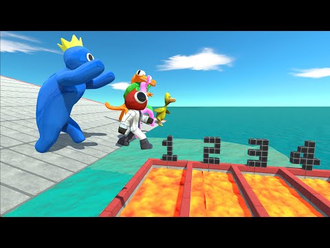 All Units Long Jump Tournament On Lava Pool - ARBS