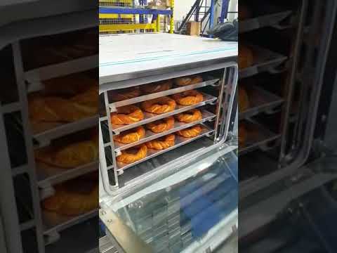 video 1, Four à pâtisserie manuel électrique à 4 brûleurs