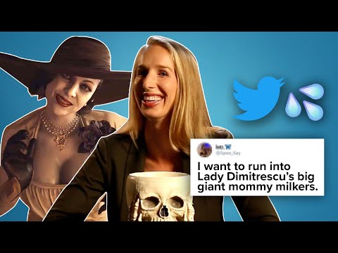 Lady Dimitrescu Reads Thirst Tweets