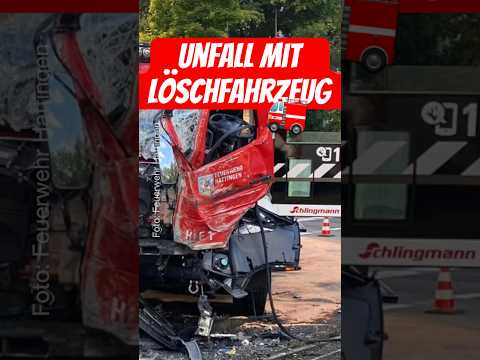 🚒 Serious accident with HLF in Hattingen 🧑‍🚒 #firebrigade #hattingen #specialsignal