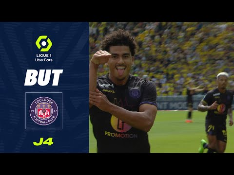 But Zakaria ABOUKHLAL (15' - TFC) FC NANTES - TOULOUSE FC (3-1) 22/23