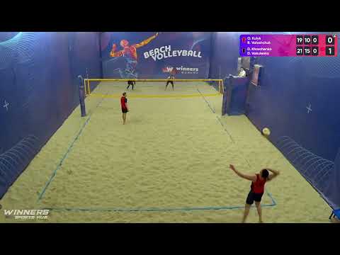 23:20 O. Kulyk / R. Voloshchuk - D. Kharchenko / D. Vakulenko 23.03.2023 | Winners Beach Volleyball