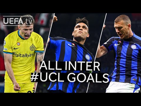 ⚫🔵 BARELLA, LAUTARO, DŽEKO | All INTER 2022/23 GOALS to reach the #UCL Final ⚽