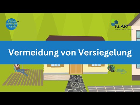 Vermeidung von Versiegelung
