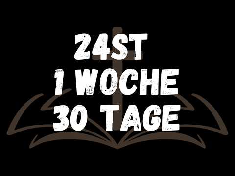 In 24 Stunden wirst du ein Zeichen spüren… und die Handlung kommt danach wenn du das tust