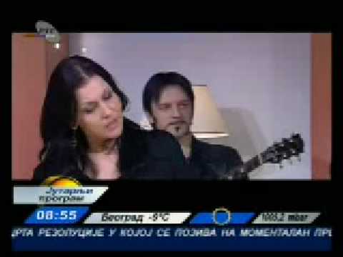 V.I.S.Scena - Across The Sea + Interview (RTS 1 - Beograd) (Jutarnji program 04 01 2009)