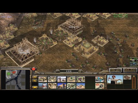 GLA STEALTH - Command & Conquer Generals Zero Hour - 2 v 2 v 2 HARD Stealth Gameplay - Dead Snow