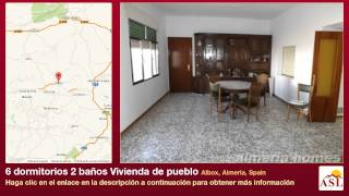 preview picture of video '6 dormitorios 2 baños Vivienda de pueblo se Vende en Albox, Almeria, Spain'