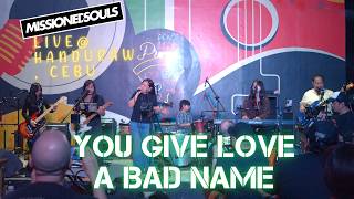 Download lagu Missioned Souls Live at Handuraw 2026 | Bon Jovi - You Give Love a Bad Name - family band cover mp3