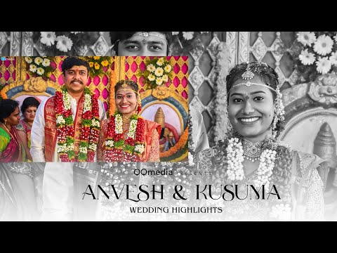 Anvesh & Kusuma  Wedding Highlights | #QQmedia | 9992029997