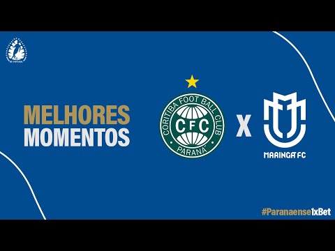Gols e lances de Coritiba x Maringá