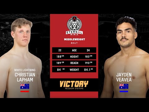 ETERNAL MMA 65 - CHRISTIAN LAPHAM VS JAYDEN VEAVEA - MMA FIGHT VIDEO