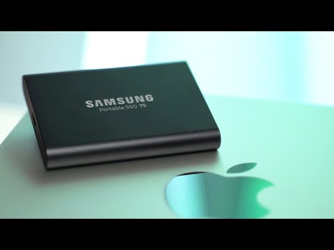 The BEST External Drive for Macs! Samsung T5 SSD (2020 M1 compatible)