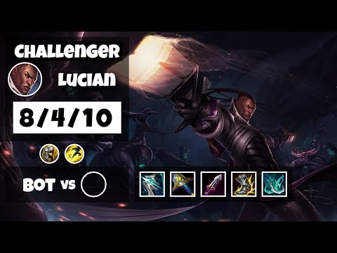 Lucian vs Kai'Sa BR Challenger BOT (8/4/10) - v11.16